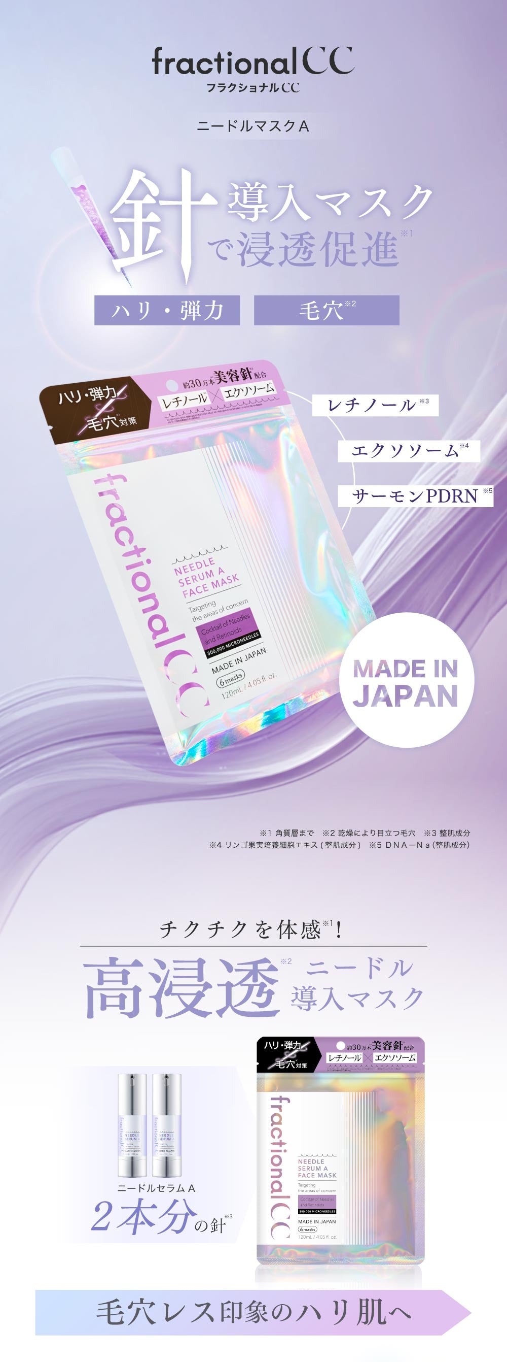 フラクショナルCC ニードルマスクA – fractionalCC