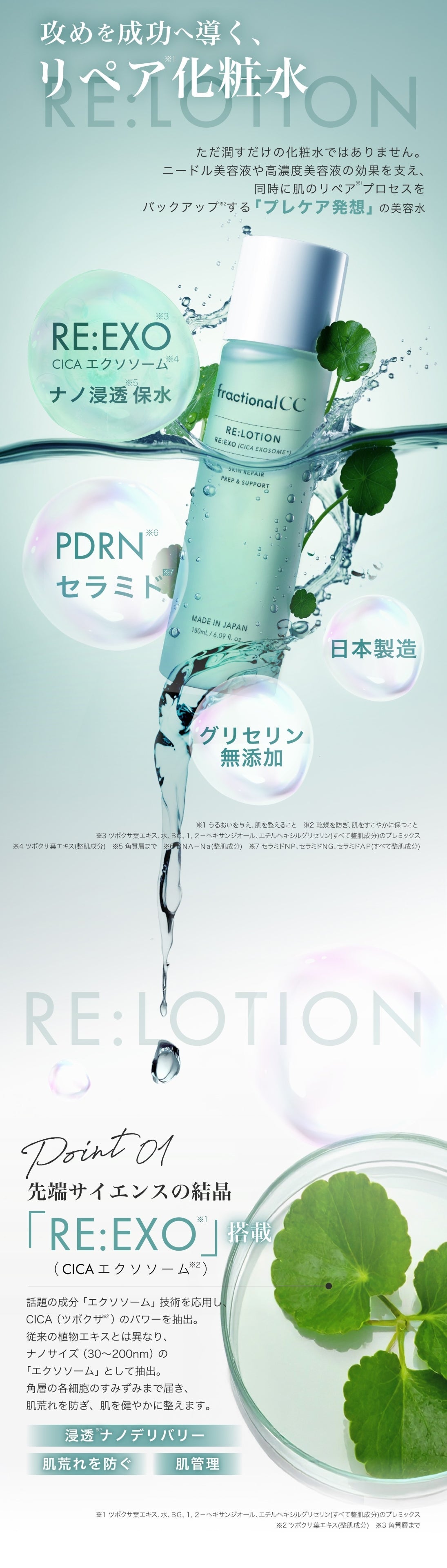 RE：ローション – fractionalCC